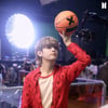 이쯤되면 Vasketball..방탄소년단 뷔, 그림 같은 레이업 슛~구기종목 최강자