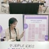 퍼플키스, 케이팝 팬덤앱 '블립'과 함께 데뷔 백일 잔치