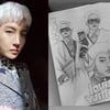 방탄소년단 제이홉, 버질 아블로 그림 속 'Art of LV'