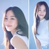 '소속사 이적' 한지은, 새 프로필..물오른 청초한 미모
