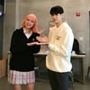 신예 김하준, 이영지와 다정한 광고 촬영..풋풋 케미