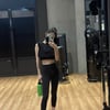 손나은, '레깅스+크롭탑' 운동 중..21인치 허리 자랑[스타IN★]
