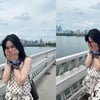 권민아, 명품 원피스에 수줍은 미소&등 타투 뒷모습..팬심 저격 [스타IN★]