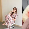 정시아, 복숭아 깎아주는 스윗한 ♥백도빈 자랑 "고마워" [스타IN★]