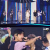 '더쇼' 엔쿠스, 자로 잰 듯한 칼군무 돋보인 'GET OUT'[별별TV]