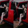 '진화♥' 함소원, 호피무늬 원피스 입고 "분위기 잡다"[스타IN★]