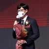 유재석, '2021 올해의 브랜드 대상' 올해의 예능인상 수상..2년 연속