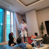 박은영, 아들·조카 앞에서 재롱 부리기 "방구석 록스타" [스타IN★]