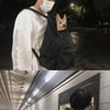 이민호, 갑자기 내린 비에 당황..반려견 표정도 어리둥절[스타IN★]