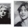 '뮤즈' 방탄소년단 지민, 2021 한국국제아트페어 전시..마릴린 먼로→마하트마 간디와 나란히