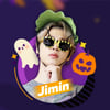 Jimin 인거 눈치채신 분? 방탄소년단 지민, 초절정 귀요미 '박망개'..랜선 핼러윈 축제 분위기 UP