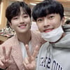 임영웅, 이찬원 단독 콘서트 응원..훈훈 투샷[스타IN★]