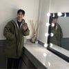 김수현, '내린 머리+점퍼' 안 꾸며도 멋있어..누구한테 인사를?[스타IN★]