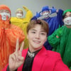 이도진 '노래가좋아' 대기실 인증샷..댄서들과 무슨 일? [스타IN★]