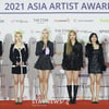 스테이씨, AAA 올해의 뉴웨이브상 수상 "라도PD님 감사합니다"[2021 AAA]
