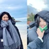 레드벨벳 조이, 드라마 현장 공개 "추위와 싸우는 중" [스타IN★]