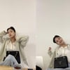 김고은, 장희령과 카페 나들이 "민낯도 예뻐"[스타IN★]