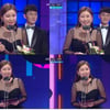 'KBS 연예대상' 인기상 송가인 "더 좋은 노래 들려드리겠다"