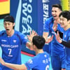 '블로킹 18 vs 4' 높은 벽 앞세운 우리카드, 셧아웃으로 5연승 질주 [★장충리뷰]
