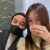 엄태웅, ♥윤혜진 SNS에 '당당한 투샷' 등장 "3년만 외식"[스타IN★]