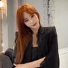 한예슬, 오렌지 컬러로 염색 "인형이야 사람이야?"[스타IN★]