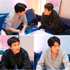 옅은 미소 오정세 VS 불꽃 시선 윤희석 [엉클]