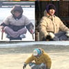 '빙신(氷神)' 딘딘, 얼음 썰매 초짜의 美친 질주 [1박2일]