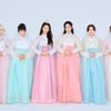 아이브, 설 한복인사 "2022년이 반짝반짝 빛났으면 좋겠어요"