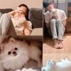 안재현, 송민호 뮤비 나온 여배우와 다정하게