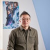 포즈 취하는 '해적: 도깨비 깃발' 천성일 작가[★포토]