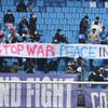 K리그에서도 'STOP WAR'... 반전 메시지 전한 서포터스