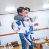 정동원, 장민호에 '코알라처럼 착' 어부바 케미[스타IN★]