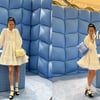 '마이큐♥' 김나영이 매치한 여성미 넘치는 봄 패션, 유행각[스타IN★]