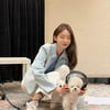 강민경, 반려견과 귀염 폭발 '인형 미모'..이해리 "3번 기절"[스타IN★]