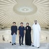 이수만 SM 총괄 프로듀서, UAE 문화청소년부 장관 만나 환담