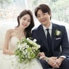 '장광 딸' 미자♥김태현, 스윗 웨딩화보 공개..장민호 "축하 축하"[스타IN★]