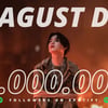 방탄소년단 슈가 Agust D, 스포티파이 팔로워 800만 달성