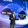 발표하는 윤용필 skyTV 대표[★포토]