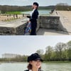 김세정, 환한 미소로 베르사유 궁전 방문..개량한복 룩 '눈길' [스타IN★]