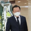 故강수연 빈소 찾은 김부겸 총리[★포토]
