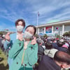최송현, 남편과 尹 취임식 참석..언니가 인수위 부대변인 [스타IN★]