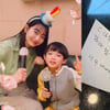 '김우빈♥' 신민아, '우블스' 子 편지에 감동 "엄마 사랑해요"