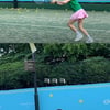 아이비, 테니스 라켓으로 "모기잡아"..개그맨도 놀랄 코믹 일상 [스타IN★]