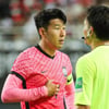 日주심에 항의까지 하던 SON, 그래서 더 통쾌했던 '자축포' [★대전]