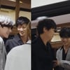 방탄소년단 뷔, '브로커' 시사회 비하인드 러블리 반전매력♥
