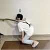 방탄소년단 진, 유쾌 발랄 뮤뱅 계단샷..개구쟁이 김석진