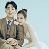 이예나, 10월 결혼..볼링선수 남편과 웨딩화보 공개 '선남선녀'
