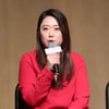 인사말 하는 '번지점프를 하다' 심설인 연출[★포토]
