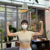 안영미, "잘먹고 운동"...군살 흔적無 탄탄 복근 [스타IN★]
