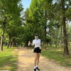 '치과의사' 이수진, 남친과 행쇼♥ "오빠랑 산책..말년에 복이 있나"[스타IN★]